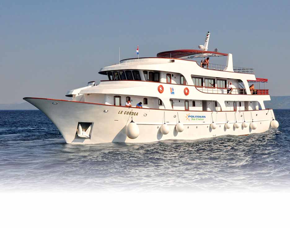 CRUCEROS COSTA DALMATA LE CORDEA CRUCEROS CROACIA CRUCEROS ISLAS DALMATAS CRUCEROS MAR ADRIATICO CRUCEROS SPLIT TROGIR SIBENIK DUBROVNIK CRUCEROS HVAR BOL BRAC KORCULA MLJET CRUCEROS CROACIA ESLOVENIA